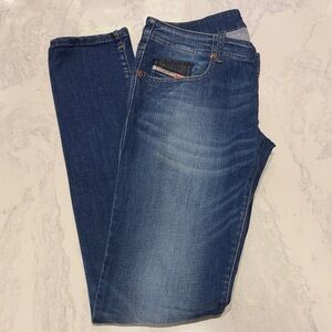 Diesel Grupee Jeans - low rise Skinny